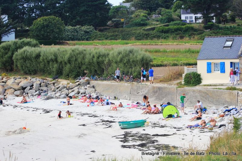 Ile de Batz, plage de Pors Leien